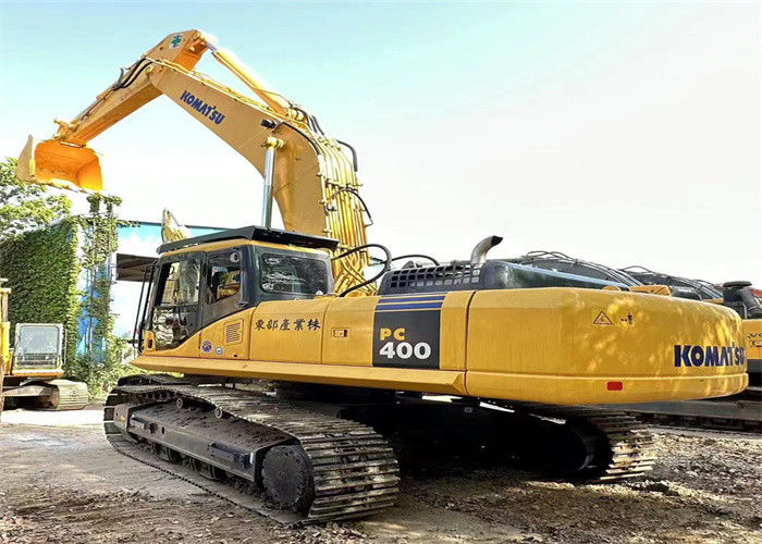 Pratiquement neuf Japon machine utilisée de creuseur excavateur rénover Komatsu pc 400-7 creuseur à vendre