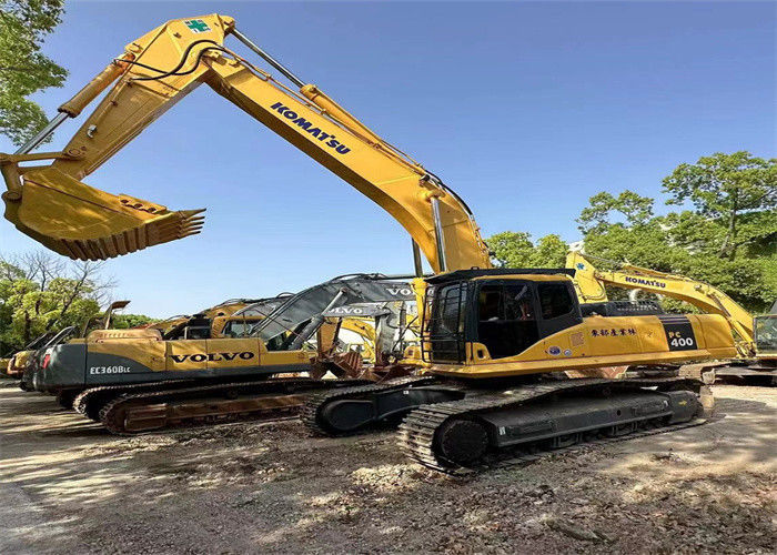 Pratiquement neuf Japon machine utilisée de creuseur excavateur rénover Komatsu pc 400-7 creuseur à vendre