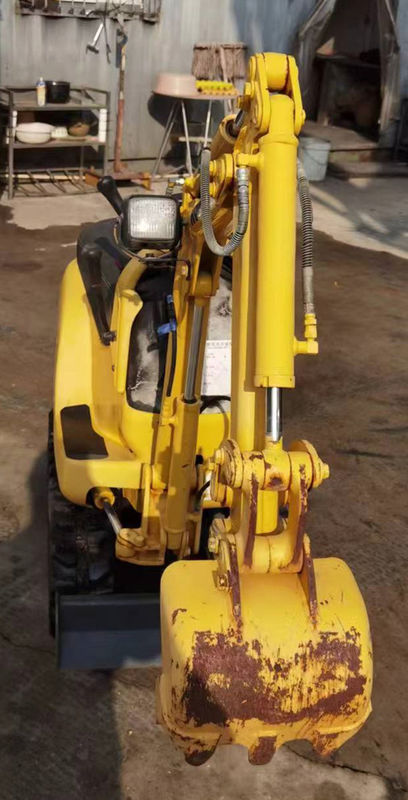 Excavatrice à rampe à roulement de terre d'occasion 0,3 tonnes mini-excavatrice de haute qualité Komatsu pc 01