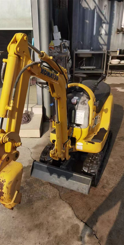 Excavatrice à rampe à roulement de terre d'occasion 0,3 tonnes mini-excavatrice de haute qualité Komatsu pc 01