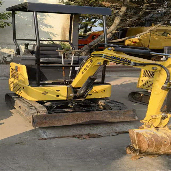 Prêt pour le travail et expérimenté utilisé japonais komatsu pc 15 MR en bon état