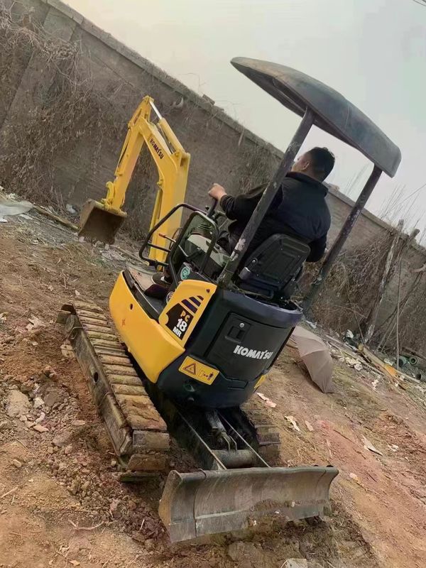 Excavatrice à rampe de 2 tonnes mini-excavatrice de haute qualité Komatsu pc 18 MR