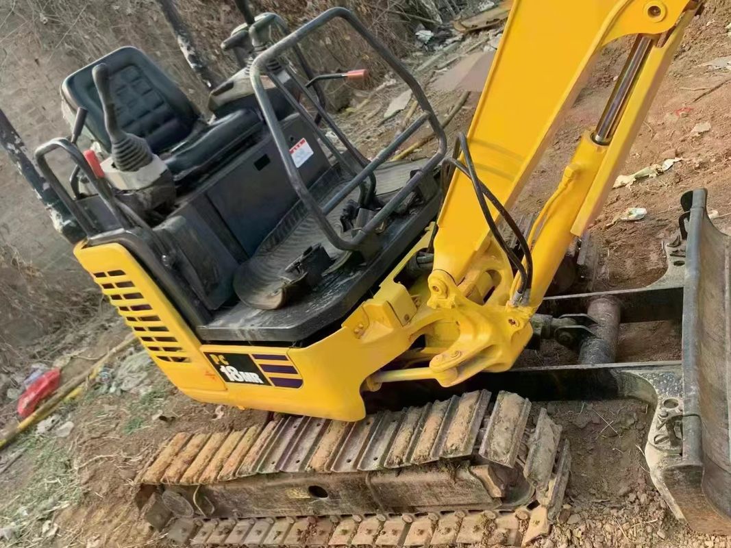 Excavatrice à rampe de 2 tonnes mini-excavatrice de haute qualité Komatsu pc 18 MR