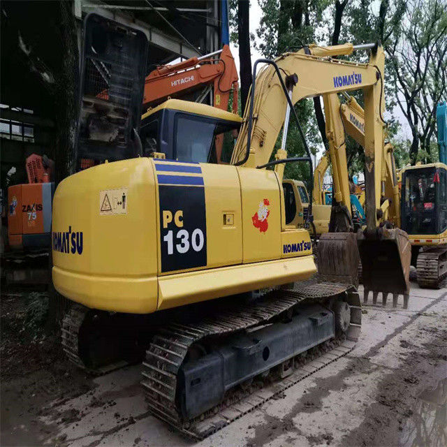 13 tonnes d'utilisation Japon importé Komatsu pc 130 excavateur à rampe du Japon en excellent état prêt à la vente