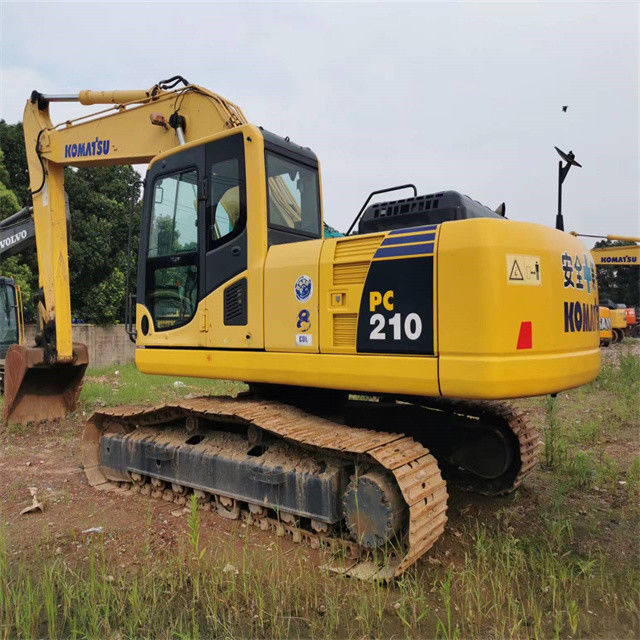 22 tonnes d'utilisation Japonais importé Komatsu pc 210 excavateur à rampe de haute qualité et de courtes heures de travail prêt à la vente