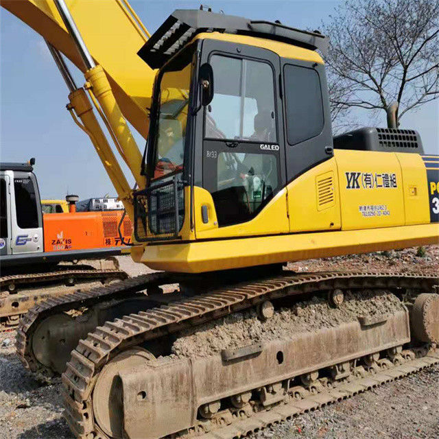 35 tonnes presque neuve importée du Japon machine d'excavation à rampe utilisée rénovée Komatsu pc 350-7