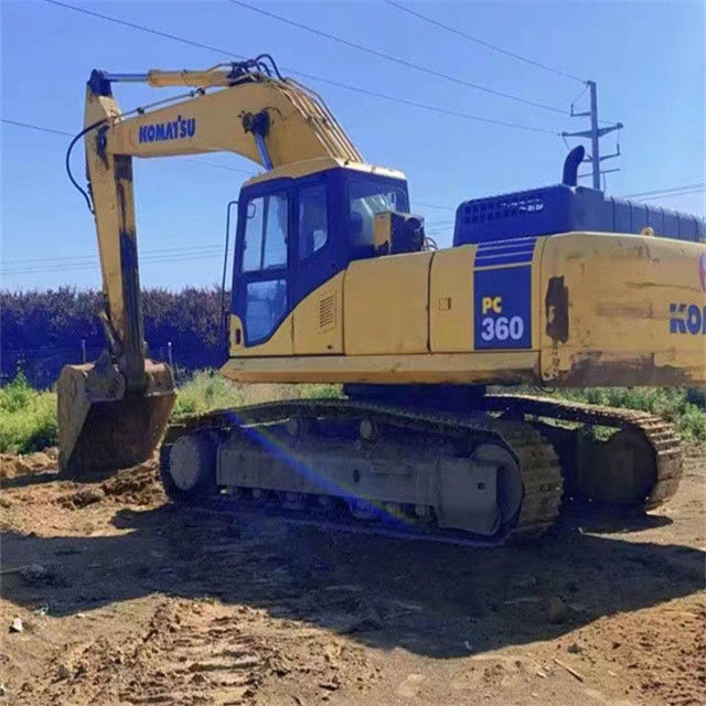 36 tonnes presque neuve importée du Japon machine d'excavation à rampe utilisée rénovation Komatsu pc 360-7