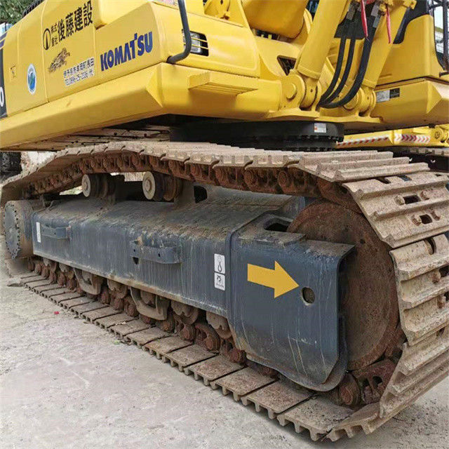 45 tonnes presque neuve importée du Japon machine d'excavation à rampe utilisée rénovation Komatsu pc 450-7
