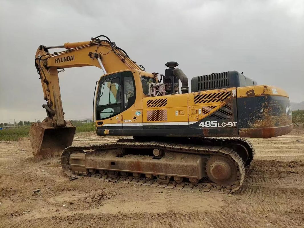 48 tonnes prêtes pour le travail et expérimentées utilisées Corée importée Hyundai 485LC-9 en bon état