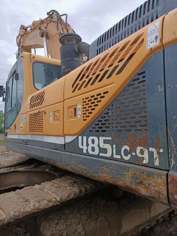 48 tonnes prêtes pour le travail et expérimentées utilisées Corée importée Hyundai 485LC-9 en bon état