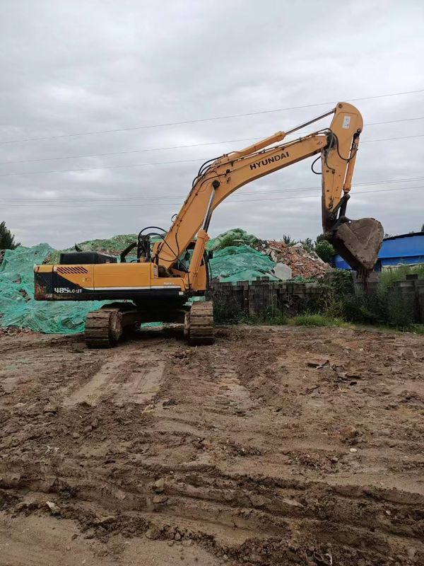 48 tonnes prêtes pour le travail et expérimentées utilisées Corée importée Hyundai 485LC-9 en bon état