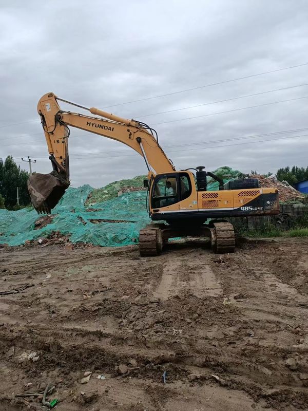 48 tonnes prêtes pour le travail et expérimentées utilisées Corée importée Hyundai 485LC-9 en bon état