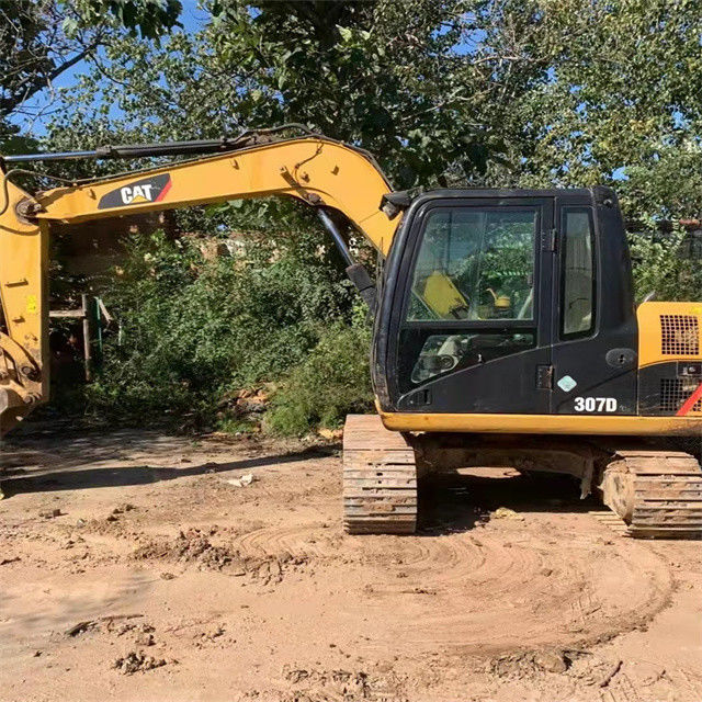 7 tonnes de machine à excavation à rampe importée du Japon, presque neuve, réhabilitation CAT 307 D