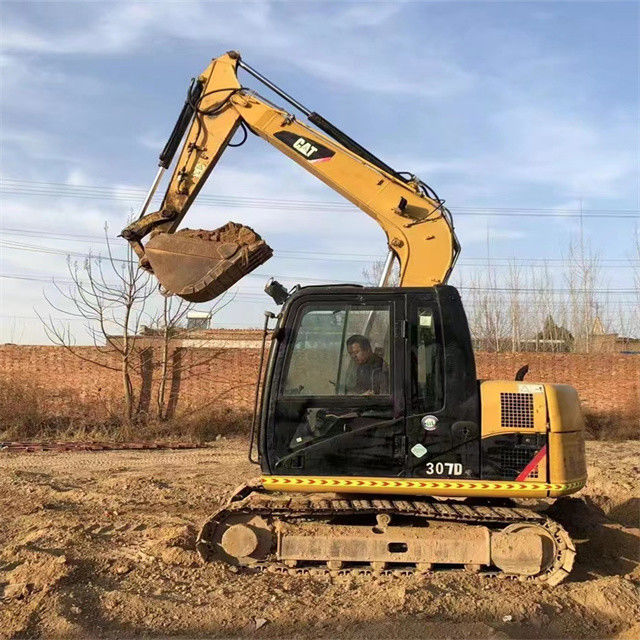 7 tonnes de machine à excavation à rampe importée du Japon, presque neuve, réhabilitation CAT 307 D