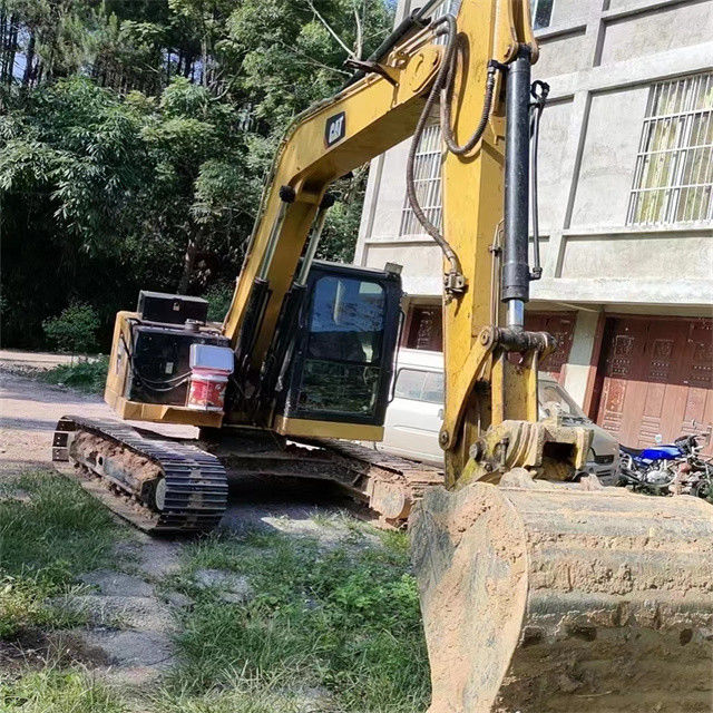 9.44 tonnes presque neuve importée du Japon machine à excavatrice à rampe recyclée CAT 310