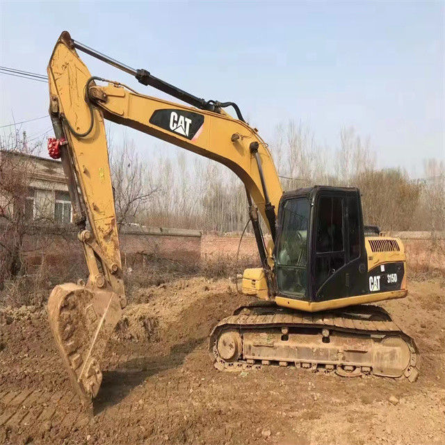 17.5 tonnes presque neuve importée du Japon excavatrice à rampe recyclée CAT 315D
