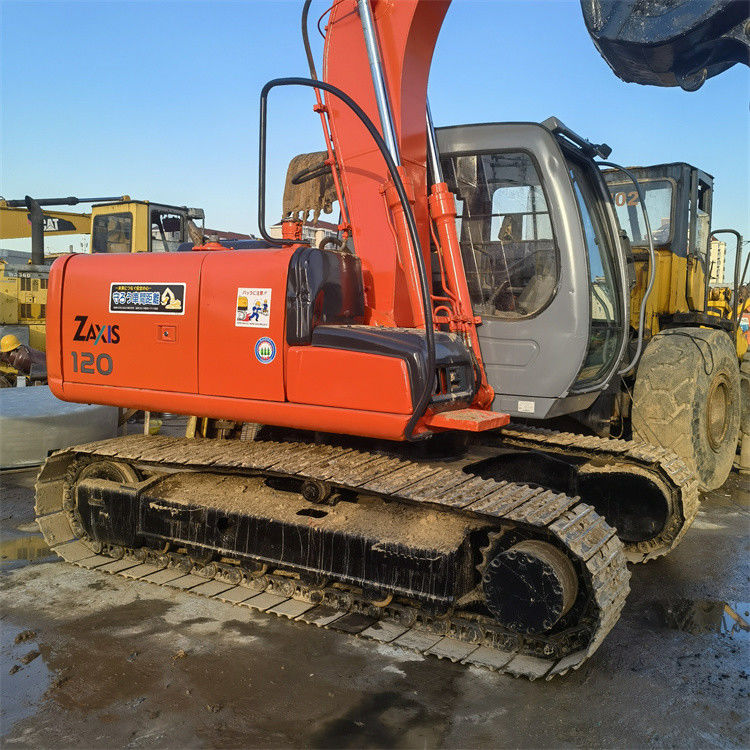 12.5 tonnes mini prêt pour le travail et expérimenté utilisé Japon importé Hitachi ZX 120 en bon état
