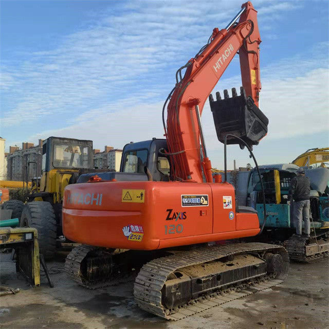 12.5 tonnes mini prêt pour le travail et expérimenté utilisé Japon importé Hitachi ZX 120 en bon état