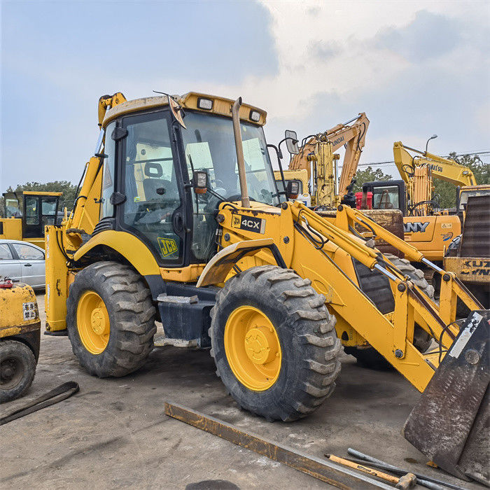 8 tonnes Jcb 4cx chargeur de pelle utilisée Grande-Bretagne 8.18t chargeur compact utilisé