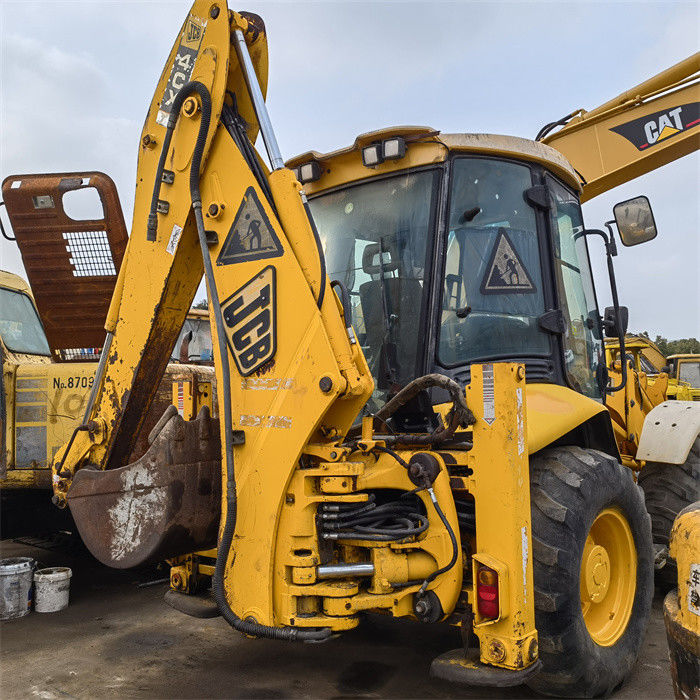 8 tonnes Jcb 4cx chargeur de pelle utilisée Grande-Bretagne 8.18t chargeur compact utilisé