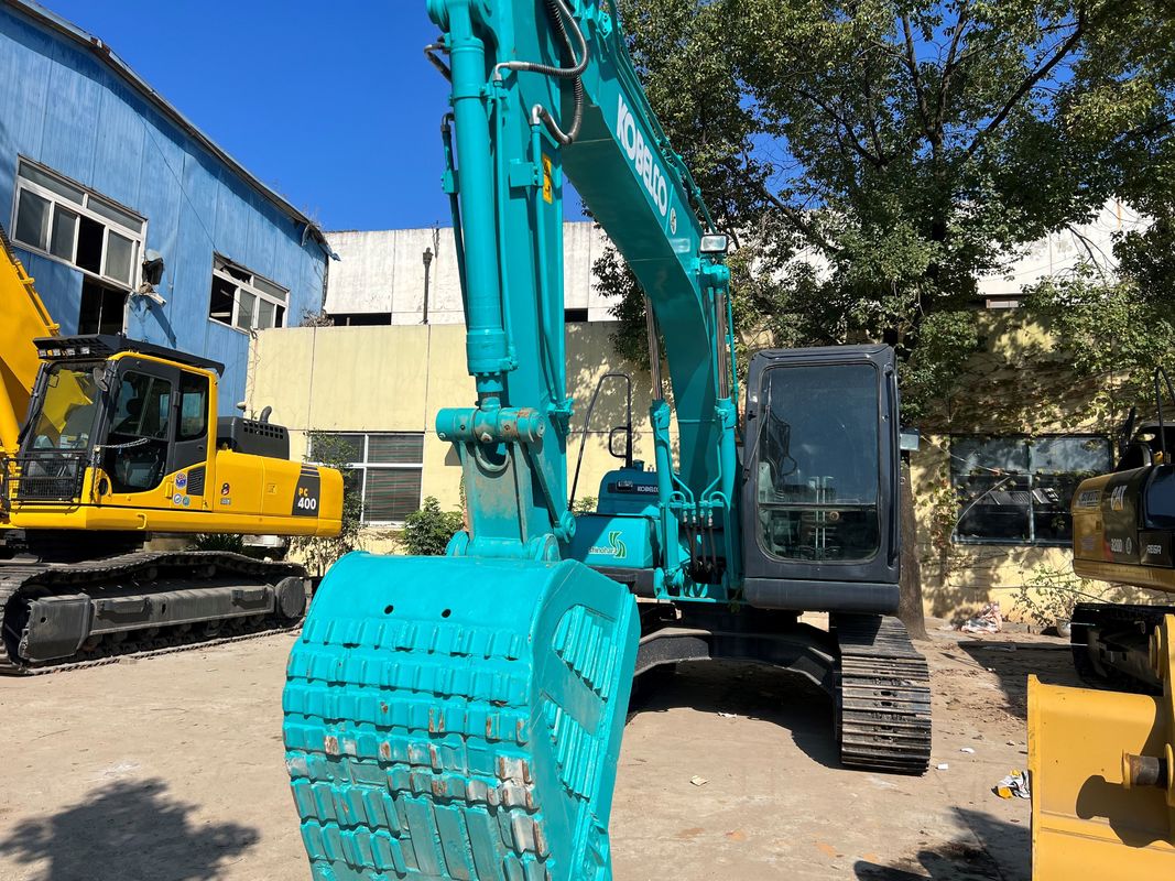 Excavateur d'occasion Kobelco Sk140lc 8 Excavateur à rampe Grue Poids 13,3 t