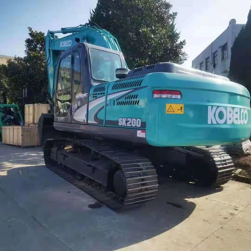 Excavatrice sur chenilles Kobelco SK200 d'occasion à vendre | Excavatrice d'occasion de 20 tonnes en provenance de Chine