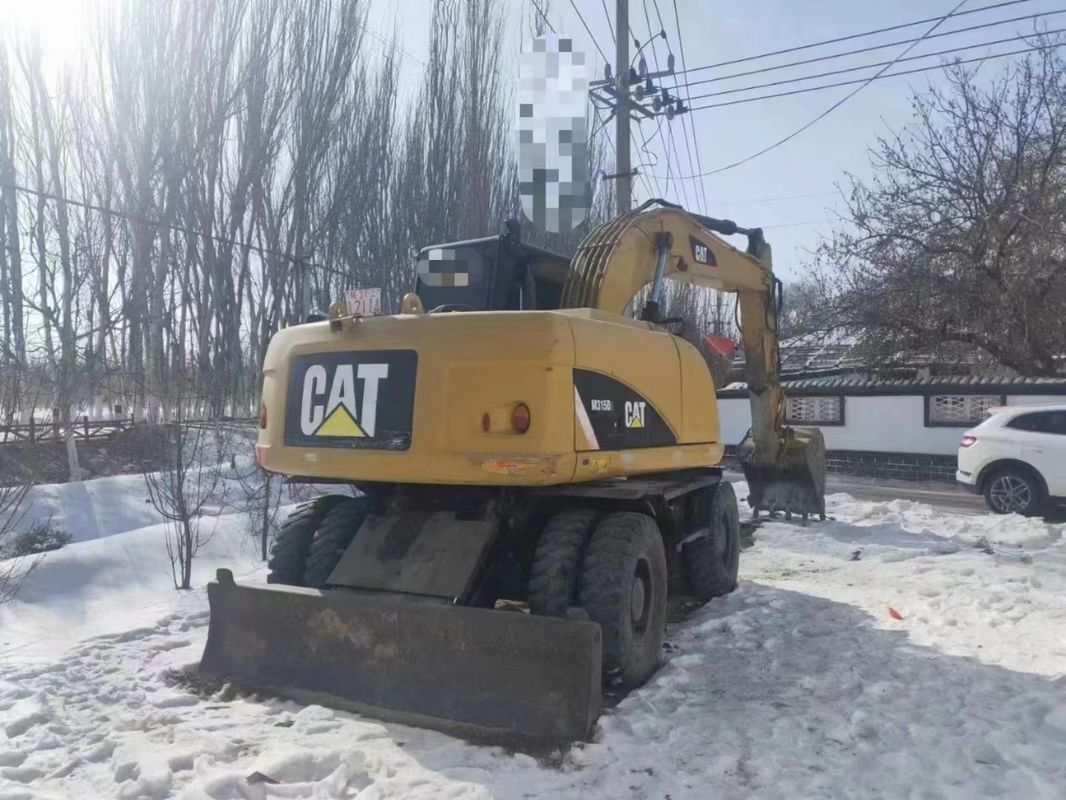 Prêt à l'emploi Caterpillar M315D Excavateur à roues usagées avec peu de temps de travail et en bon état