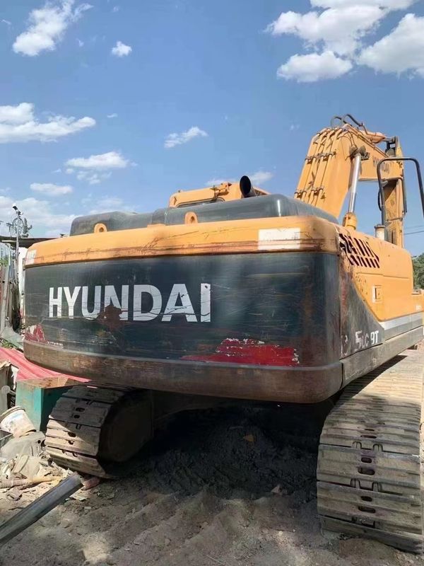 2000 tours par minute Hyundai R215 d'occasion prêt pour le travail et expérimenté Corée importé en bon état