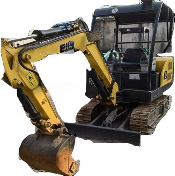 2 tonnes d'excavatrice utilisée japonaise Komatsu PC 20 MR avec un temps de travail réduit et idéal