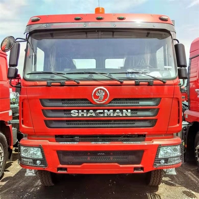 6*4 Shacman Tracteur de camion d'occasion avec système électronique de contrôle de la stabilité et écran tactile