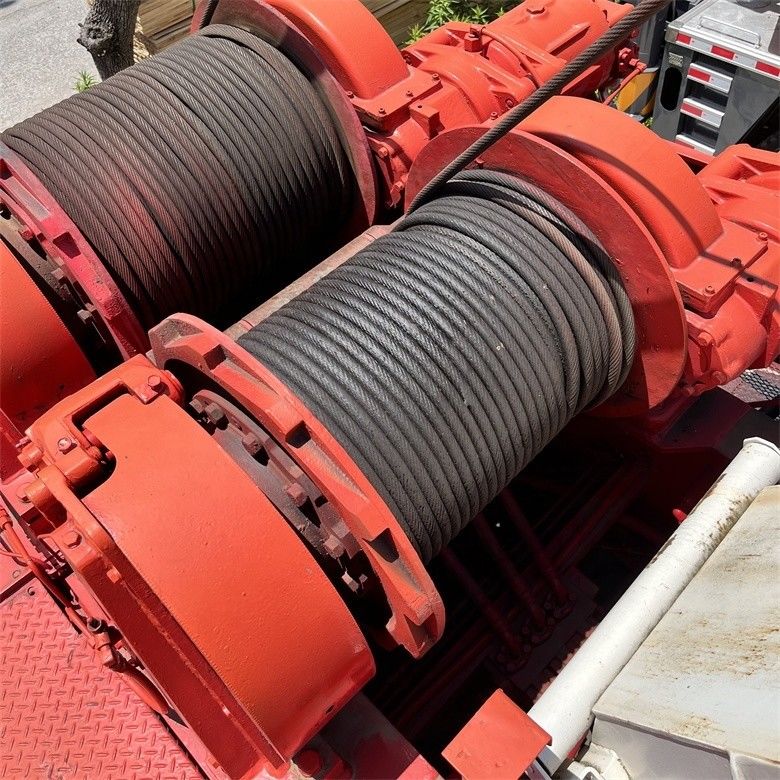 139.8kw Puissance brute Tadano TR-500EX Grue d'occasion avec une capacité de 50 tonnes et une capacité de carburant de 250L
