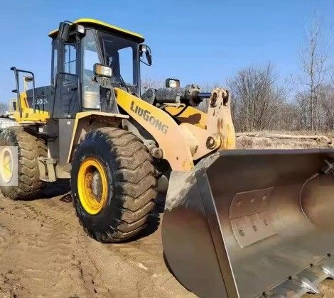 2019 Front End Loader Liugong ZL50CN Type de roue Machines utilisées pour le déménagement de terre de 5 tonnes
