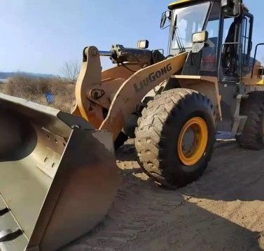 2019 Front End Loader Liugong ZL50CN Type de roue Machines utilisées pour le déménagement de terre de 5 tonnes