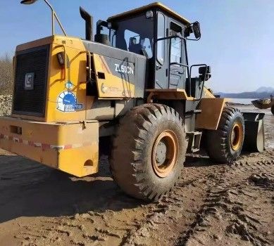 2019 Front End Loader Liugong ZL50CN Type de roue Machines utilisées pour le déménagement de terre de 5 tonnes
