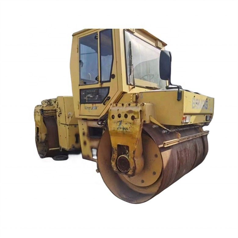 10 tonnes de poids de fonctionnement utilisé BOMAG BW 202 AHD-2 rouleau routier et performances garanties