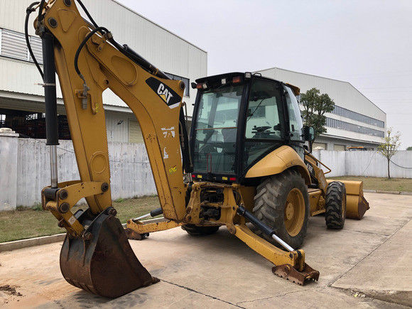 6792 10200 kg Poids de la machine utilisée Caterpillar 416E chargeur de pelle 162 kw Original maintenant