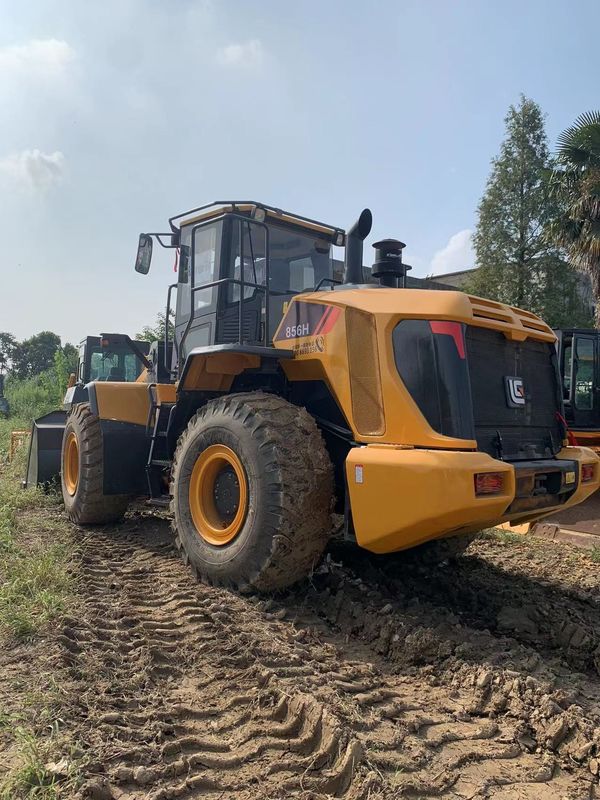 Liugong 856H 5 tonnes chargeur à roues 6 cylindres 1,8-5,6 m3 capacité de seau pour 1 an