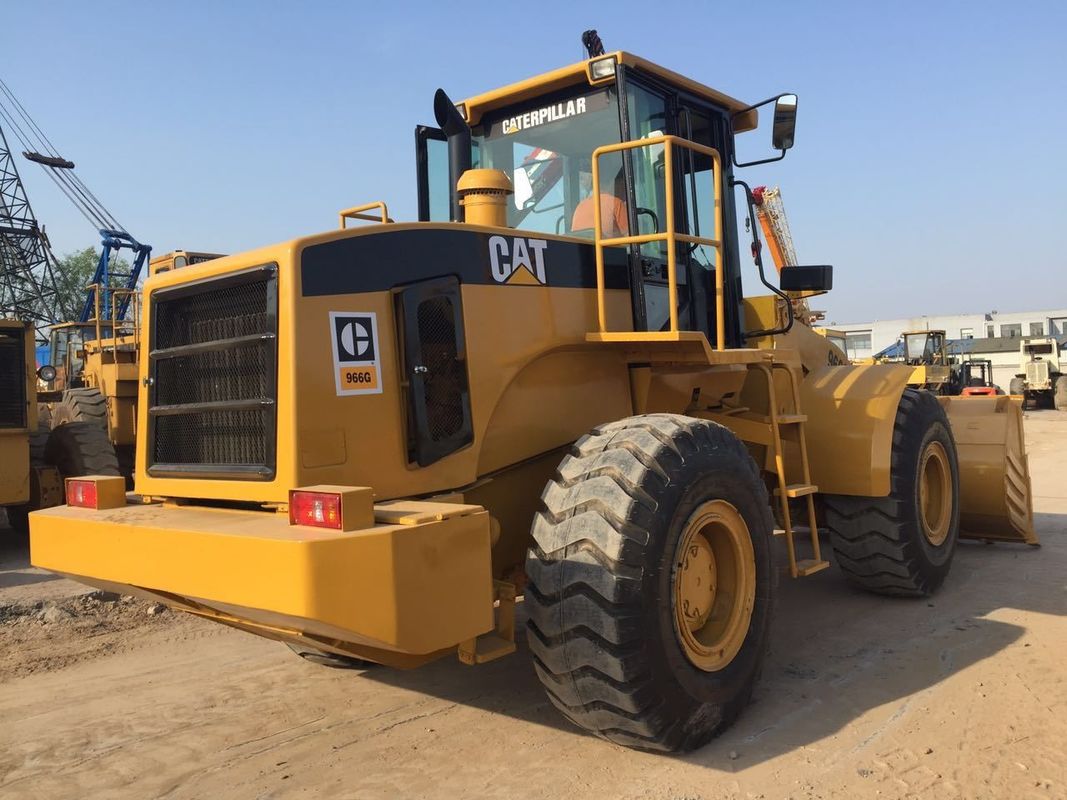 Chargeuse à roues Cat 966G à prix abordable avec moteur à seau et chenille de 5,5 m3