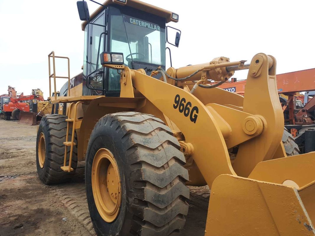 Chargeuse à roues Cat 966G à prix abordable avec moteur à seau et chenille de 5,5 m3