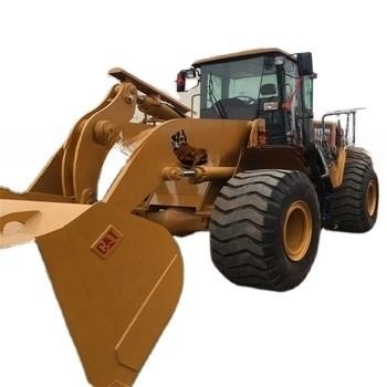 Chargeurs à roues usés de 24 tonnes CAT 966h à faible temps de travail, originaux fabriqués au Japon