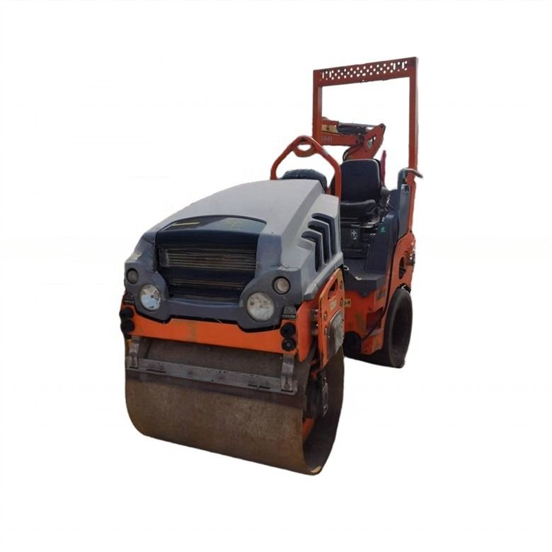 2.5 tonnes Compacteur à rouleaux Hamm utilisé HD35VT en couleur d'origine avec une force d'excitation de 28KN