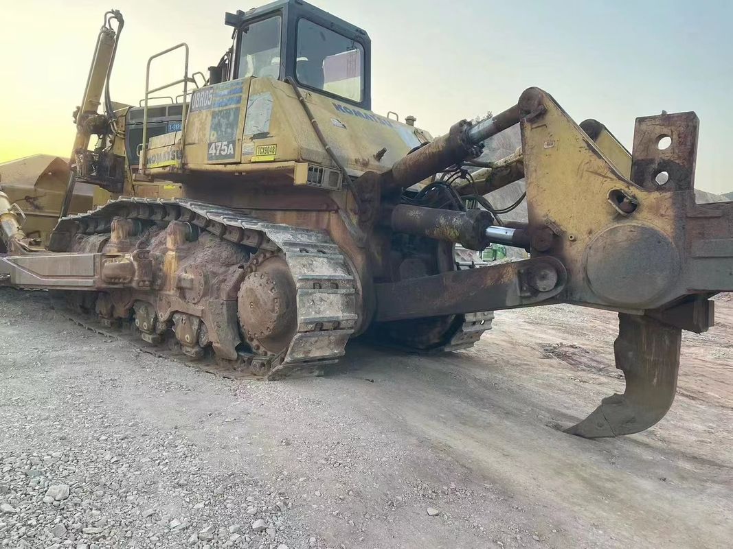 47 Tonnage Bulldozer utilisé Komatsu 475 Moteur de type mobile Crawler Bulldozer machine pour chantier de construction
