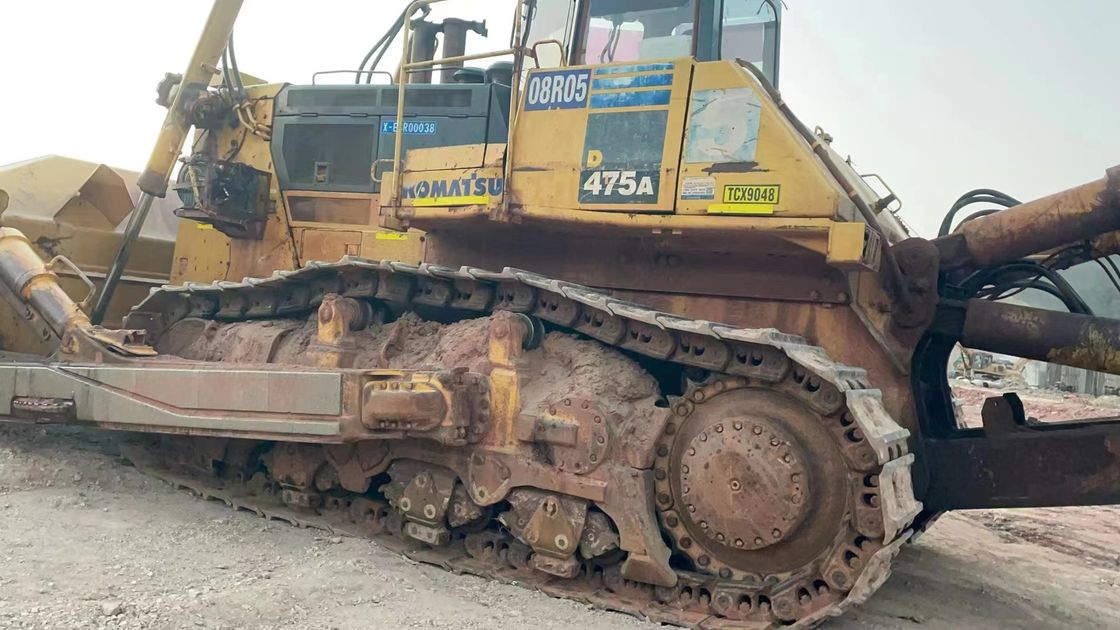 47 Tonnage Bulldozer utilisé Komatsu 475 Moteur de type mobile Crawler Bulldozer machine pour chantier de construction