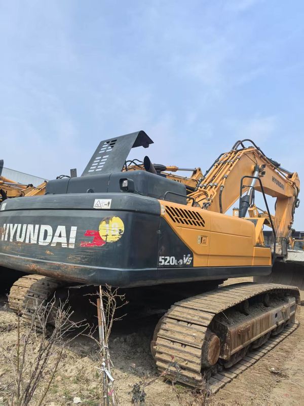 Excavateur Hyundai 520L-9VS d'occasion à haute performance à prix abordable Exporté de Chine