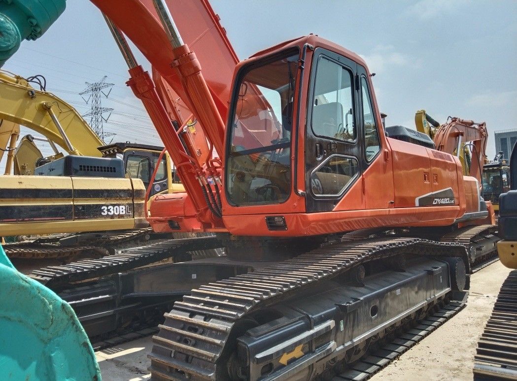 Excavatrice utilisée Doosan DX420LC-9C pour la vente Excavatrice de seconde main de haute qualité