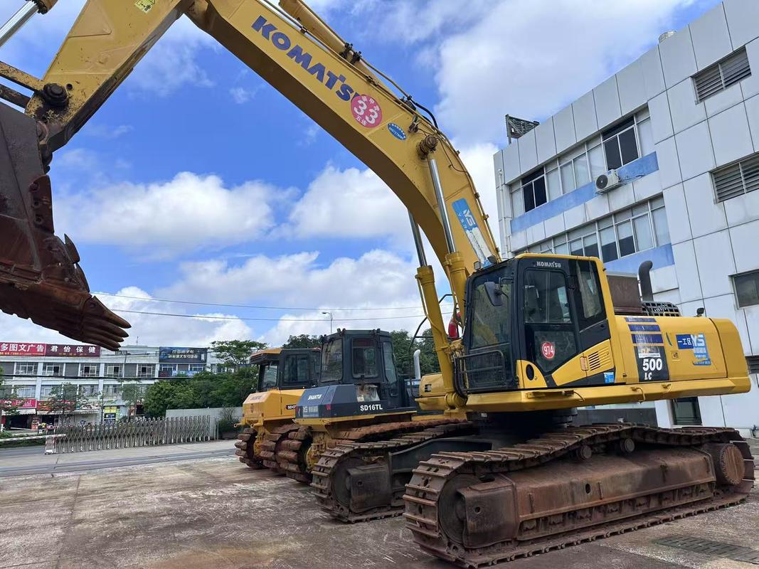 Excavatrice utilisée Komatsu PC500-10MO classe 50 tonnes KOMTRAX vérifié Prêt pour l'exportation mondiale
