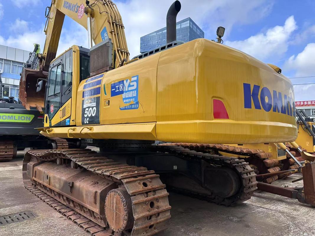 Excavatrice utilisée Komatsu PC500-10MO classe 50 tonnes KOMTRAX vérifié Prêt pour l'exportation mondiale