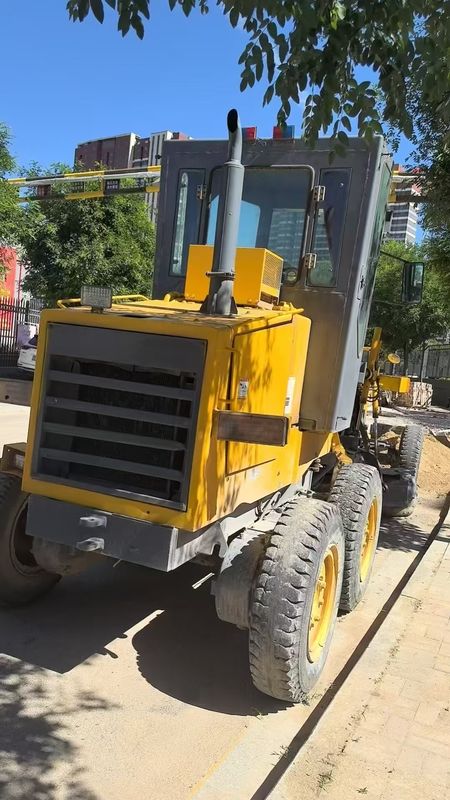 Niveleuse Komatsu GD355A-1 d'occasion à vendre | Équipement de construction routière fiable exporté de Chine