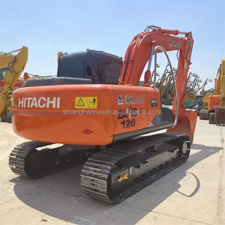 2020 Model Hitachi ZX 120 Crawler Excavator with 65kW Power and 0.8m³ Bucket Capacity