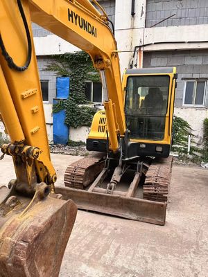 Hyundai R60 d'occasion Capacité maximale du seau 0.18 M3 5.6m Longueur du transport